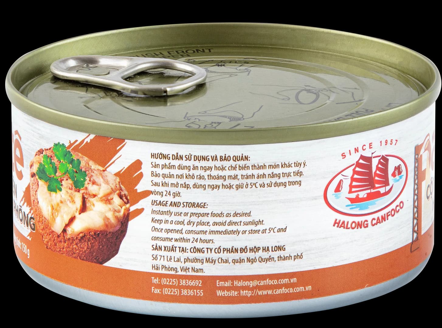 Hai Phong Lighthouse Pâté 150g - Thumbnail 2