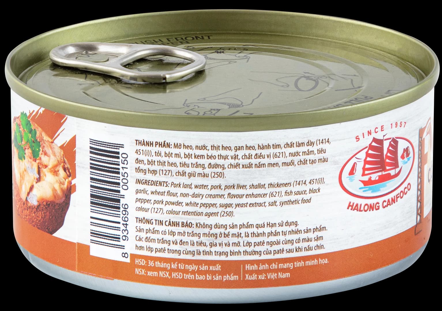 Hai Phong Lighthouse Pâté 150g - Thumbnail 3