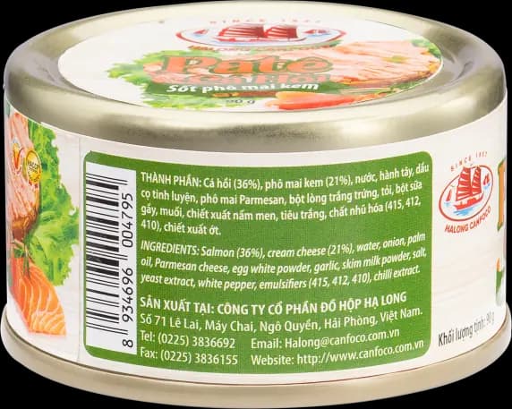 Salmon Pâté with Cream Cheese Sauce 90g - Thumbnail 2