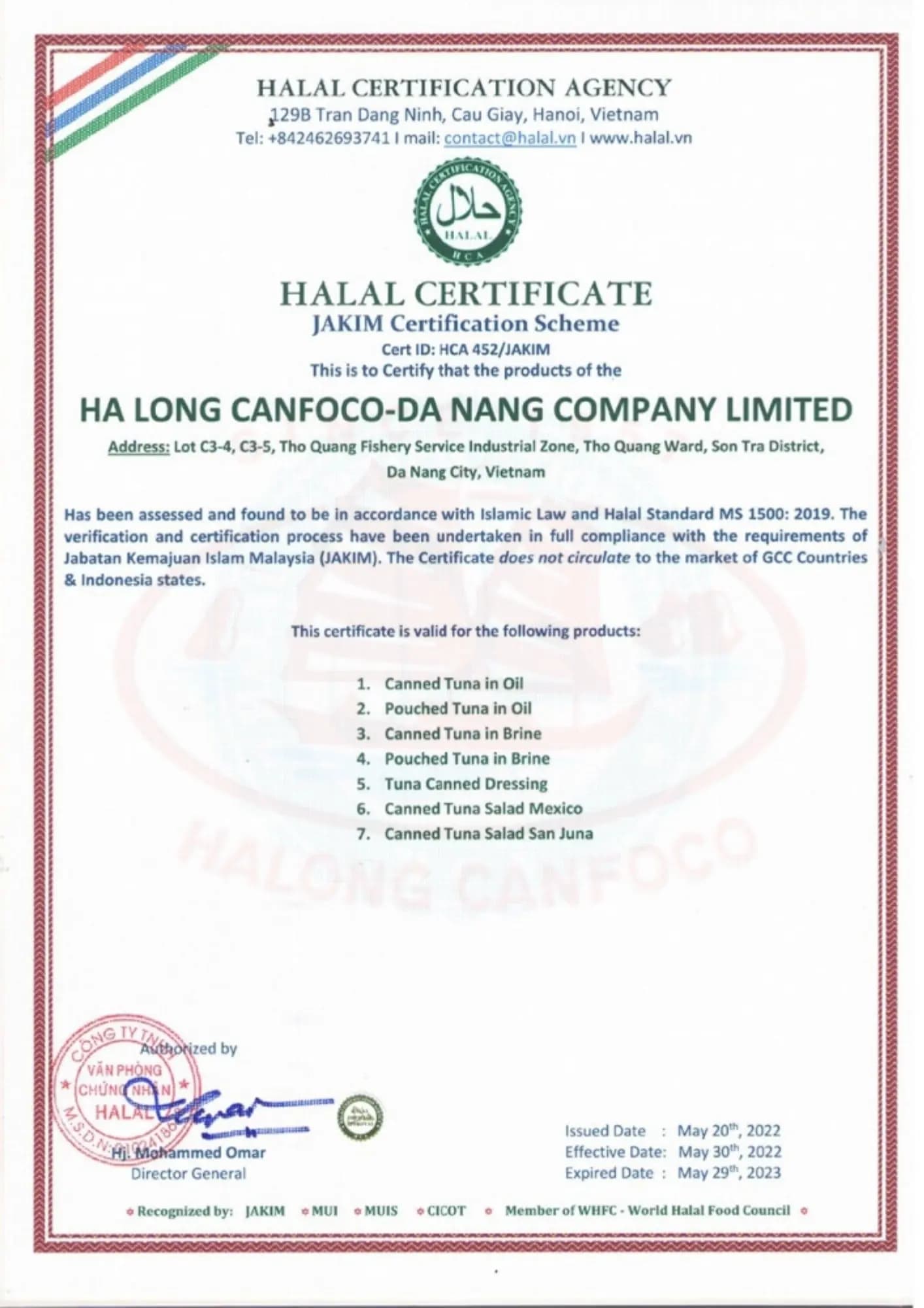 Chứng nhận 