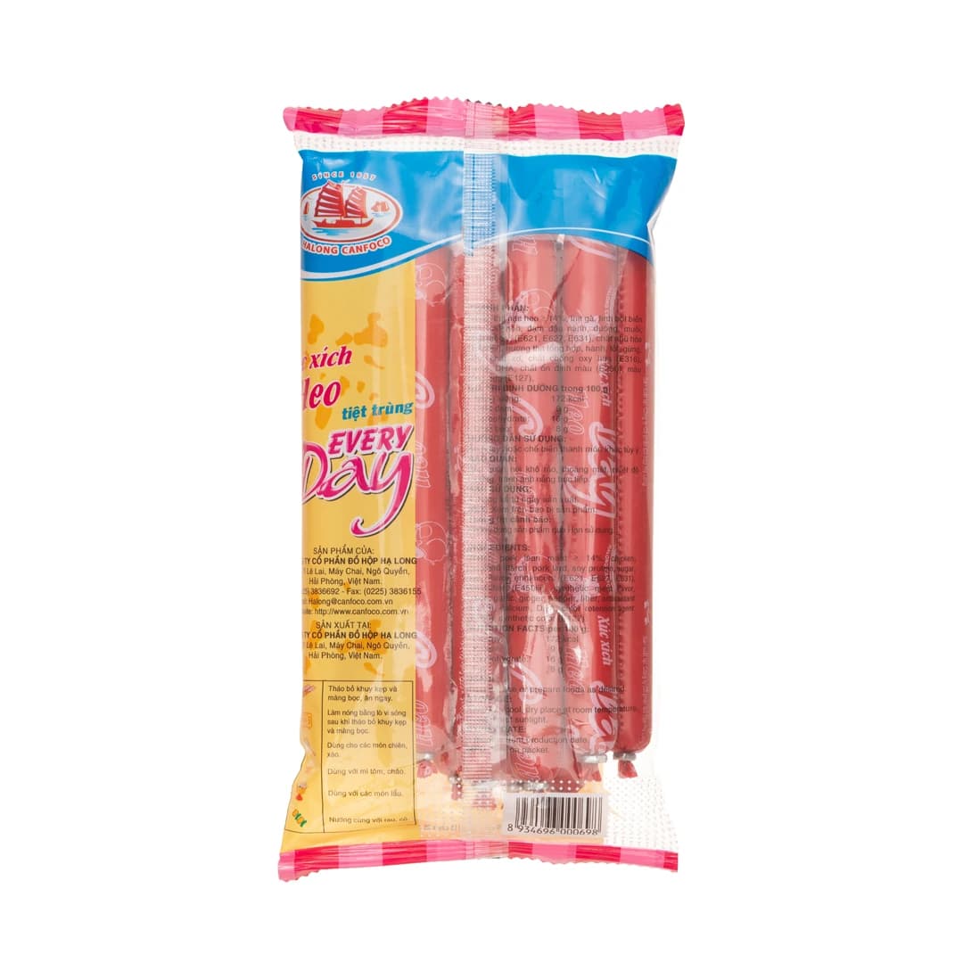 EVERYDAY Sterilized Pork Sausage 25g, 10 pcs x 20 bags - Thumbnail 4